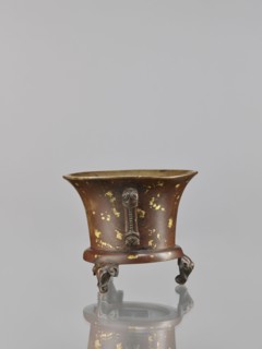 Censer, Chinese art, Chinese culture, Qing 1644–1911, ceremonial vessels, ritual vessels, backdated