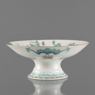 Platter, gift; Paderewski, Ignacy Jan 1860-1941; Chinese art; Chinese; Qing dynasty 1644–1911,