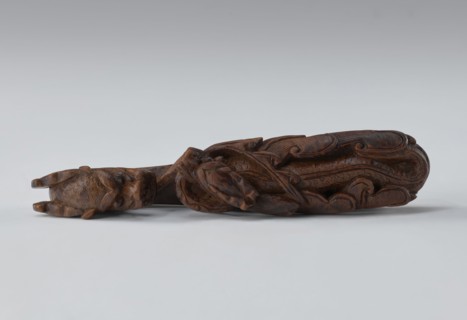 Belt clasp, Chinese, Chinese art; dragons iconography; Qing 1644–1911; men's clothing ornament