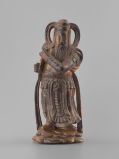 Guardian of Heaven and Defender of the Faith;, figurine; Southeast Asian art; musical instruments;