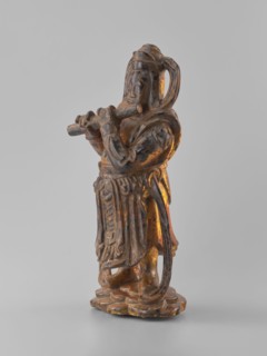 Guardian of Heaven and Defender of the Faith, unknown sculptor; figurine depicting a guardian
