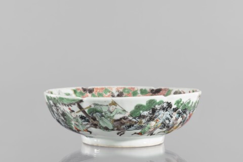 Bowl., Chinese; Qing dynasty 1644–1911. 19th century. Porcelain body with white, transparent glaze;