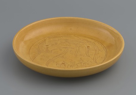 Plate, pheasants, ceramics, Chinese art, Chinese culture, Qing style, plates, Qing 1644–1911,