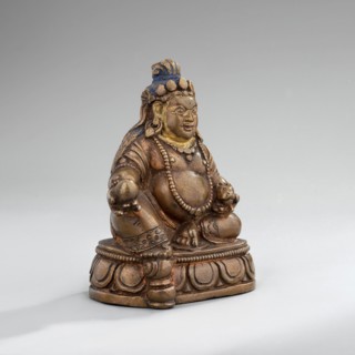 Jambhala, Himalayan culture, Tibetan Buddhist art, Himalayan art, dharmapala iconography, lotus