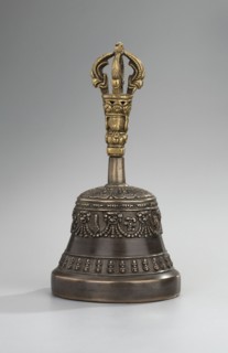bell; Tibetan Buddhist art; Himalayan art; Mongolian art; Himalayan, Mongolian cultures; vajra;