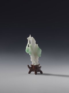 Fisherman with a Basket and a Fish on a Rod, unknown sculptor, fish, fishermen, Chinese art,