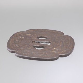 Crossguard tsuba, Kaneie; geese; sword crossguards; mokkô; Japanese art; Japanese culture; swords;