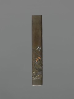 Knife handle kozuka, Suiyôdô, Toshimasa,  craftsman; Japanese; Edo 1603–1868, 19th century;