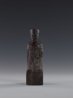 Dignitary, Chinese art, Chinese culture, Qing 1644–1911, 19th century, China, figurine, height 19.2