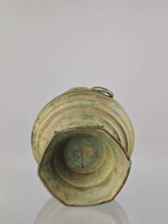 Hu-type vessel hu, bronze wine vessel. Japanese; Meiji–Taisho period, 1st half of the 20th century