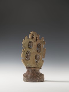 Phoenix with a dragon and a pearl on a base; creator, Chinese; Qing dynasty 1644–1911; 18th