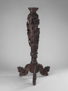 Pedestal, unknown sculptor; Chinese; Qing dynasty 1644–1911; sculpture, 17th–19th century; height