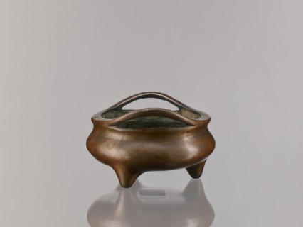 Li-type incense burner, Chinese, Li-type ritual/ceremonial vessel, Ming style Xuande, 1426–1435