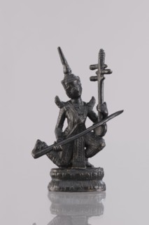 Musician figurine, Southeast Asia culture, Southeast Asian art, musicians, 1st half of the 20th