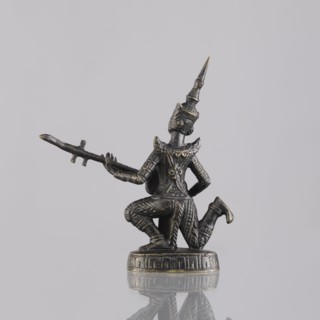 Musician figurine, Southeast Asian art, musicians, Southeast Asia culture, provenance unknown, 1st