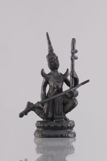 Musician figurine, Southeast Asian art, musicians, Southeast Asia culture, 1st half of the 20th