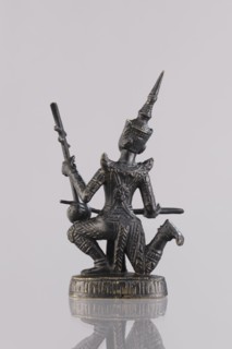 Musician figurine, Southeast Asia culture, art of Southeast Asia, 1st half of the 20th century
