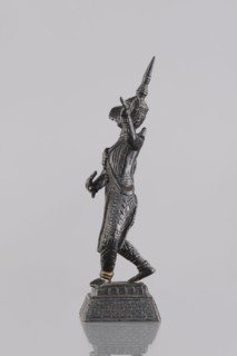 Dancer figurine, Southeast Asian art, musicians, Southeast Asia culture, 1st half of the 20th