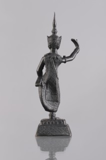 Dancer figurine, creator unknown, Southeast Asian art, Southeast Asia culture, dancers, provenance
