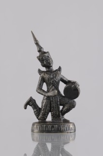 Musician figurine, Southeast Asian art, Southeast Asia culture, musicians, 1st half of the 20th