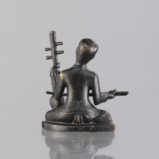 Musician figurine, Southeast Asian art; subject: musicians; culture: Southeast Asia; provenance,