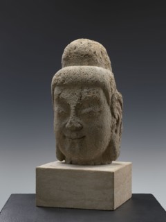 Head of Buddha, sculptor, Chinese; culture: Chinese; dynasties/styles: Qing 1644–1911, Song