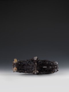 Mountain landscape with architecture on a base; bas-relief., craftsman. Chinese; Qing dynasty