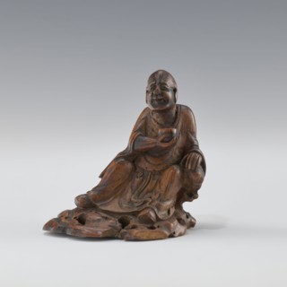 Sage - monk, Chinese art, Chinese culture, Qing 1644–1911, figurine of a sage/monk, 19th century,