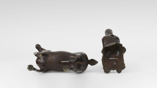 Shoulao on a deer - incense burner, deer, Chinese art, Chinese culture, Taoism, incense burner,