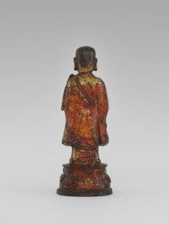 Monk, unknown role classification of creator, craftsman author; Chinese; Luohan iconography; arhat