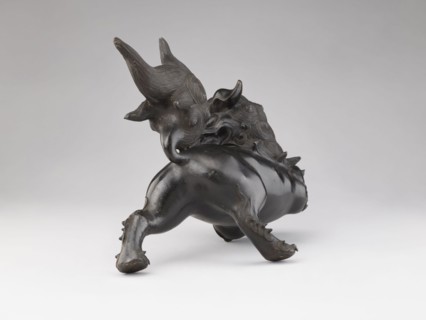 Censer — lion; maker, Chinese; Qing dynasty 1644–1911; 19th century; ceremonial/ritual vessel;