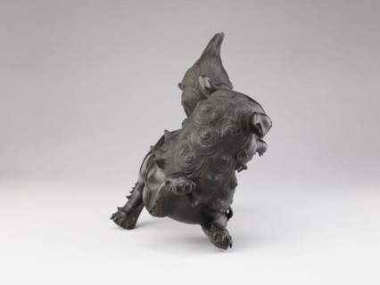 Censer — lion; creator, Chinese; Qing dynasty 1644–1911; ceremonial/ritual vessel; iconography: