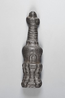 Thogcha in the shape of a stupa chorten, creator, Tibetan Buddhist/Himalayan art; amulet-shaped
