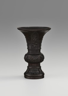 Gu-type vessel, gu cup, Chinese, ritual/ceremonial vessel, Qing dynasty 1644–1911, 18th century,