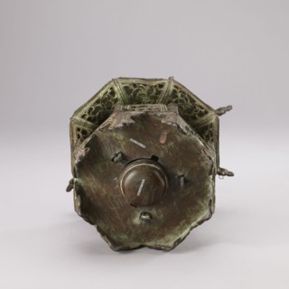 Lantern, Qing dynasty 1644–1911, 19th century, China; materials/technique: not specified; decorated