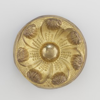 Seven-leaf rosette, craft, Tibetan culture, provenance unknown, rosettes, leaves ornament,