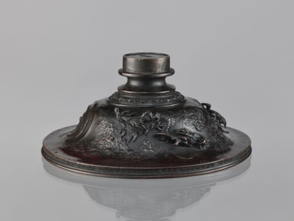 Cover, Chinese art, Chinese culture, Qing 1644–1911, meander ornament, dragons iconography, 19th