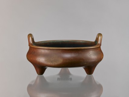 Li-type incense burner, Chinese, ceremonial vessel, Ming style Ming 1368–1644, Qing 1644–1911,