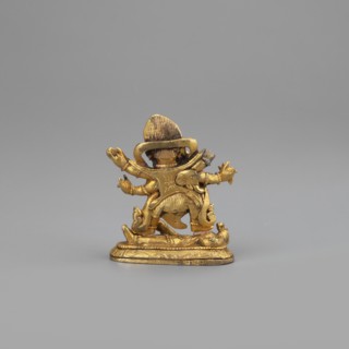 Six-armed Mahakala, unknown sculptor, 2nd half of the 19th century, Tibetan Buddhist Himalayan art;