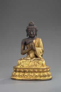 Shakyamuni Buddha, unknown sculptor, Himalayan, Sino-Tibetan style, Tibetan Buddhist art; Buddha ca