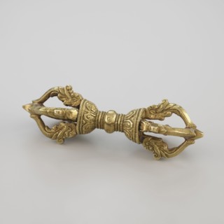 Vajra; maker, 19th century; Tibet; Tibetan Buddhist ritual object vajra; Buddhist art; craft;