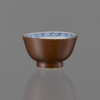 Alcohol bowl, Chinese art, Chinese culture, Qing 1644–1911, ceramics, blue-and-white porcelain,