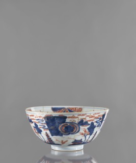 Bowl, Japanese, Edo 1603–1868, ca. 1680–1720. Colored porcelain vessel, height 12.4 cm, diameter 25