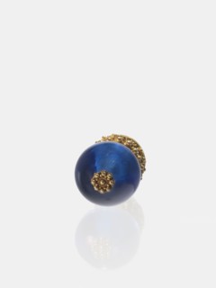 Button for a semi-official cap of a third-ranking official, Chinese art, Chinese culture, Qing