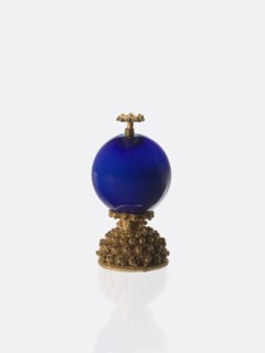 Button for a semi-official cap of a fourth-ranking official, gift, Chinese art, Chinese culture,