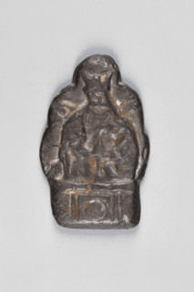 Thogcha with a representation of a human figure;, ; Tibetan Buddhist, Himalayan; human figures;