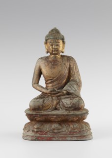 Buddha, unknown sculptor, Chinese, Qing dynasty 1644–1911, 18th century, sculpture; figurine of
