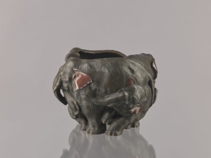 Flowerpot, Genius, Mieczyslaw 1853–1920, Japanese art, Meiji period late 19th century, 1868–1912,