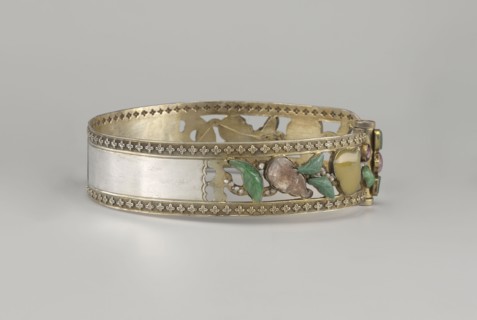 Headband, plant ornament, Chinese culture, Chinese art, Qing 1644–1911, head ornament, openwork