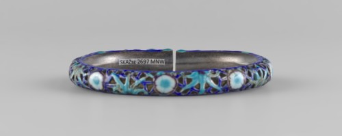 Bracelet, ornaments, Chinese art, Chinese culture, women's ornaments, Qing 1644–1911, hundred